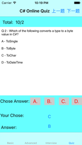Tutorial for C# screenshot