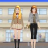 Anime School Girl Love Life 3D