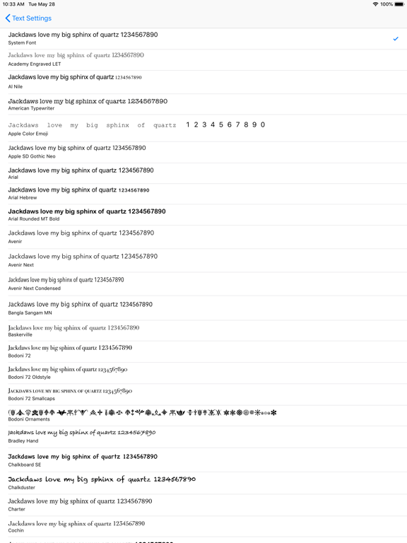 Screen Label iPad screenshot 6 - Utilities app