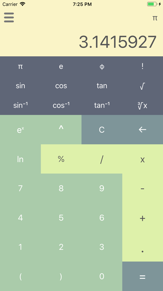 #1. Scientific CalcX (iOS) 由: 可 陈