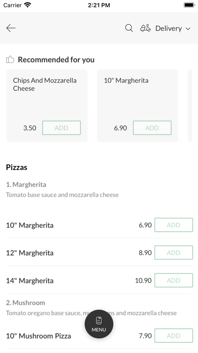Clocktower Pizza KinlossForres Screenshot
