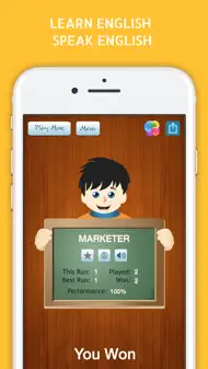 Hangman: Vocabulary Word Game iphone bilder 3
