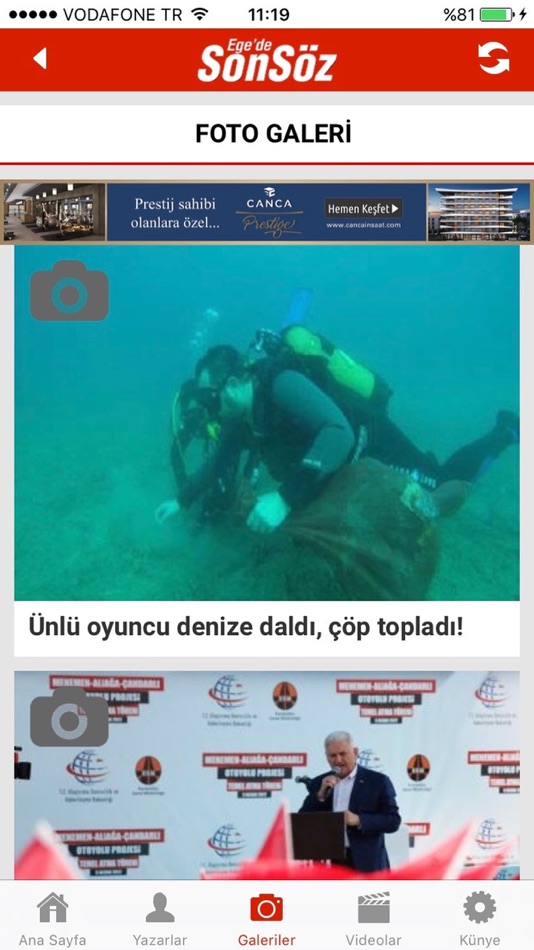 #3. Ege'de Sonsöz (iOS) By: Maxiva Internet Hizmetleri