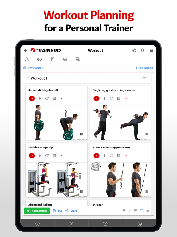 Screenshot #4 pour Trainero Coach App