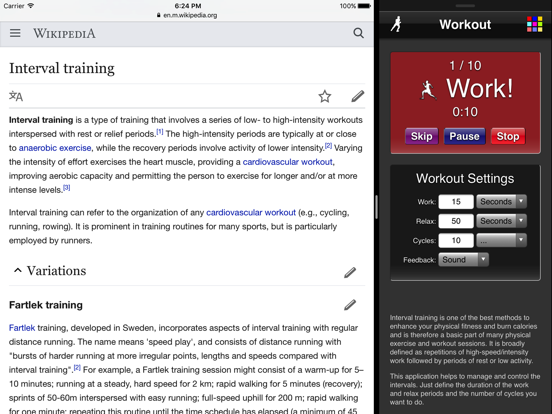 Workout iPad screenshot 4 - Health & Fitness app