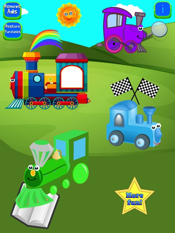 Screenshot #4 pour Train Games for Toddlers FULL