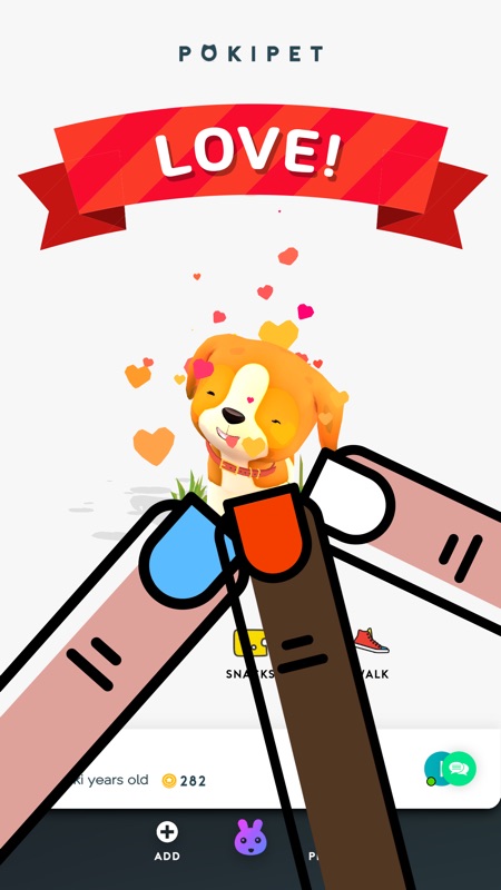 Pokipet - Raise virtual pets screenshot 1