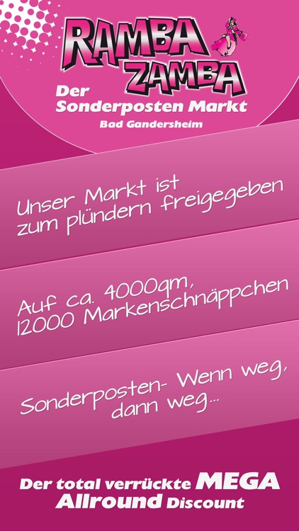 Ramba Zamba - Schnäppchenmarkt