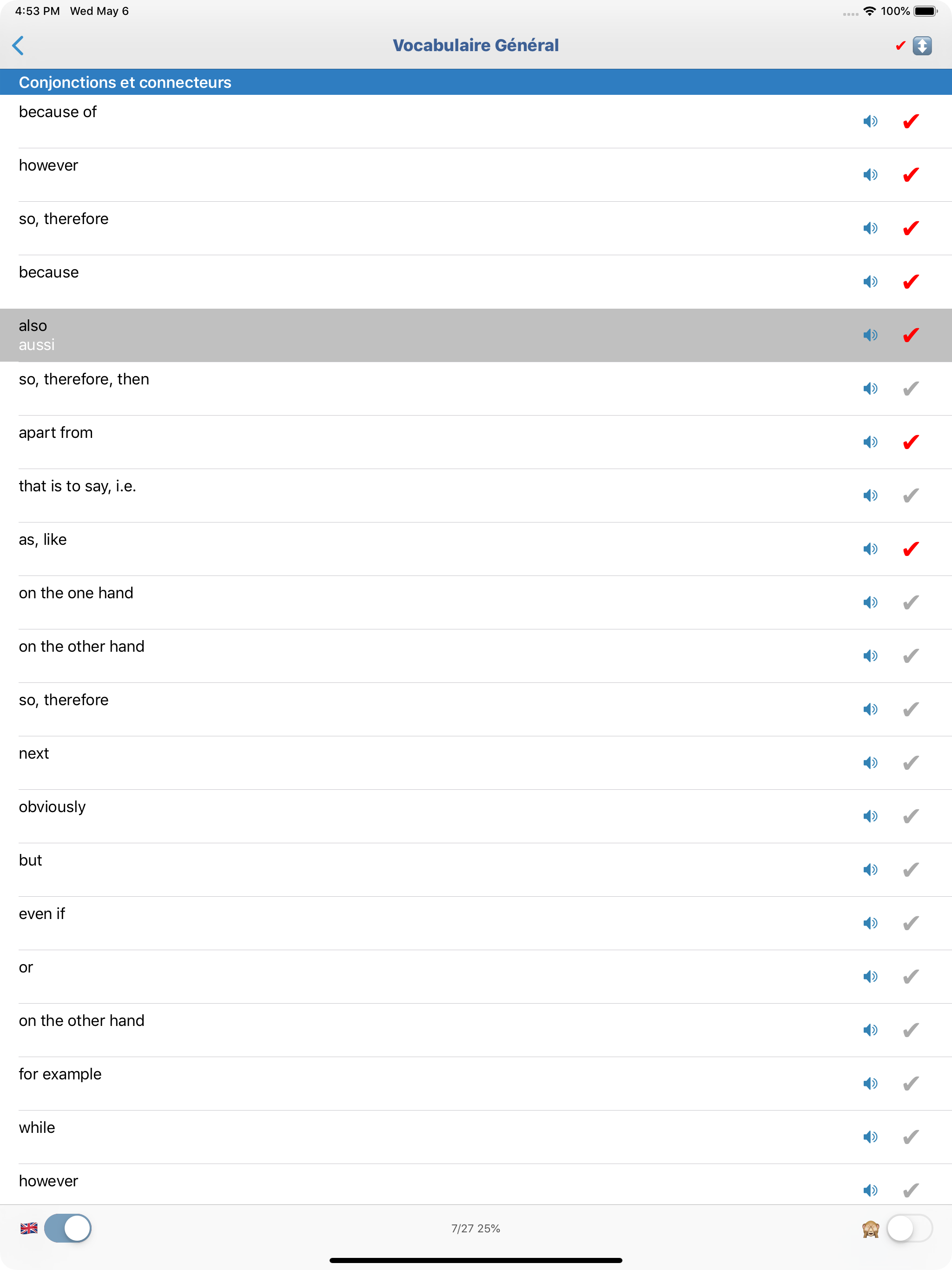 Vocabulaire Anglais - Cramit