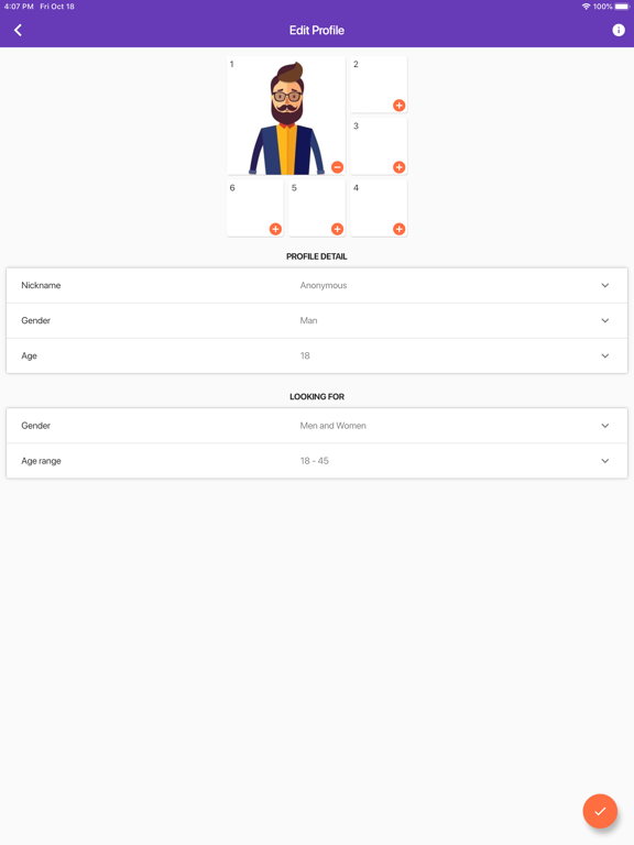 App screenshot