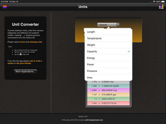 Screenshot #6 pour Units App