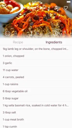 Afghan Cuisine screenshot 3