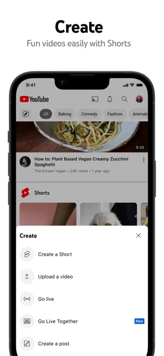 YouTubeのスクリーンショット（1/5）