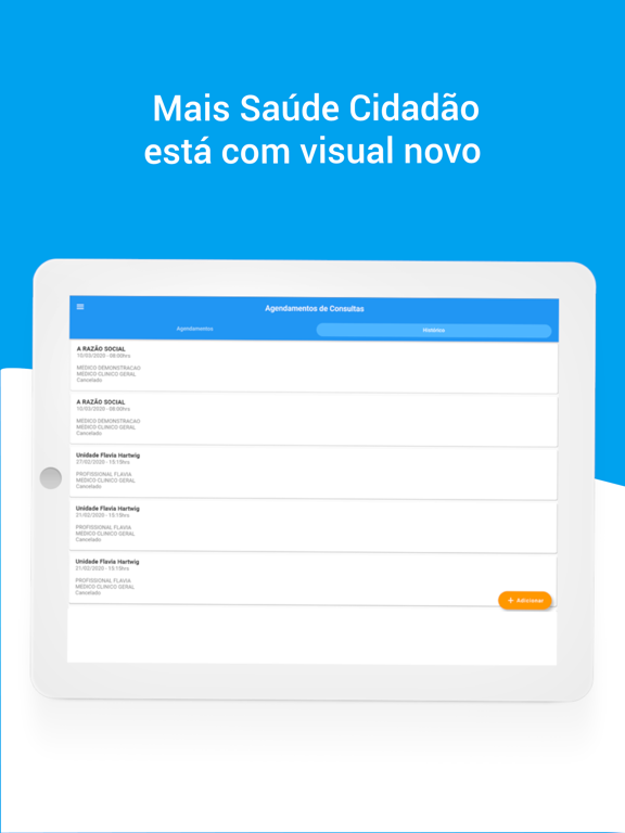 Mais Saúde Cidadão iPad screenshot 5