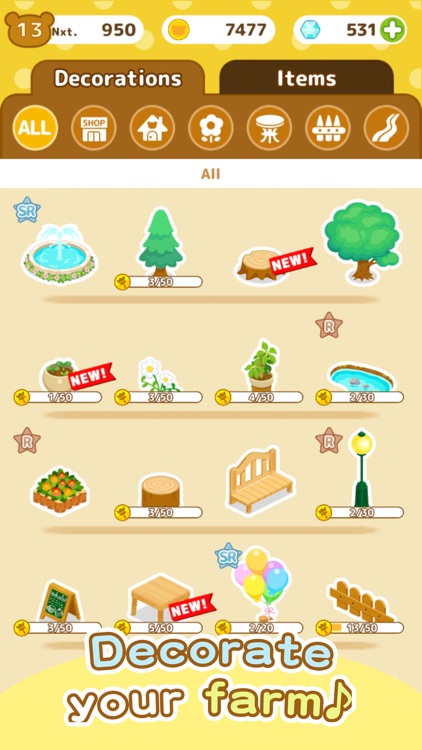 Rilakkuma Farm farming game screenshot-3