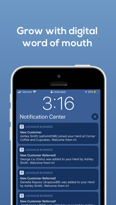 Locasaur Business Screenshot