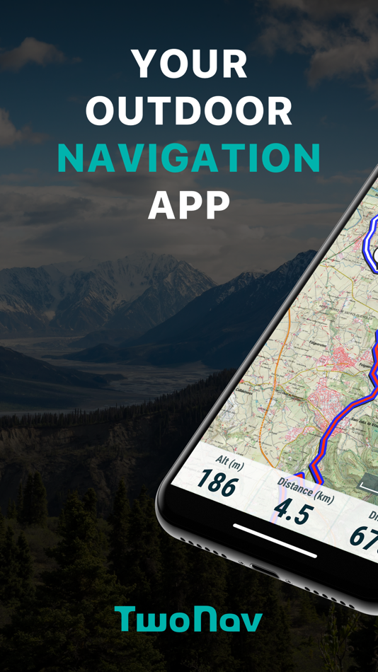 #1. TwoNav 6: Routes and Maps (iOS) 由: CompeGPS