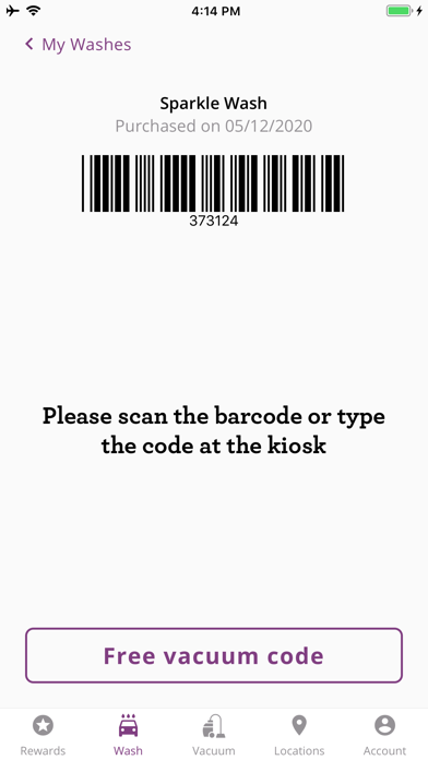 Screenshot 2 of BLISS Car Wash (California) App