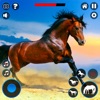 野生の馬のゲームのサバイバル - iPadアプリ