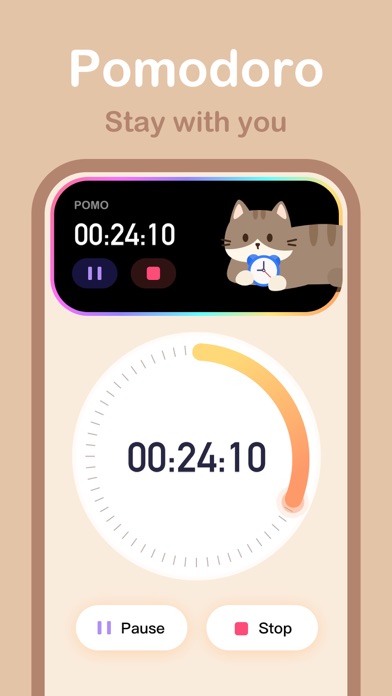Cute pet: Self care pet widget Screenshot