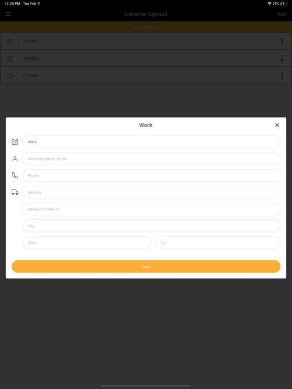 Gohfr iPad screenshot 5 - Business app