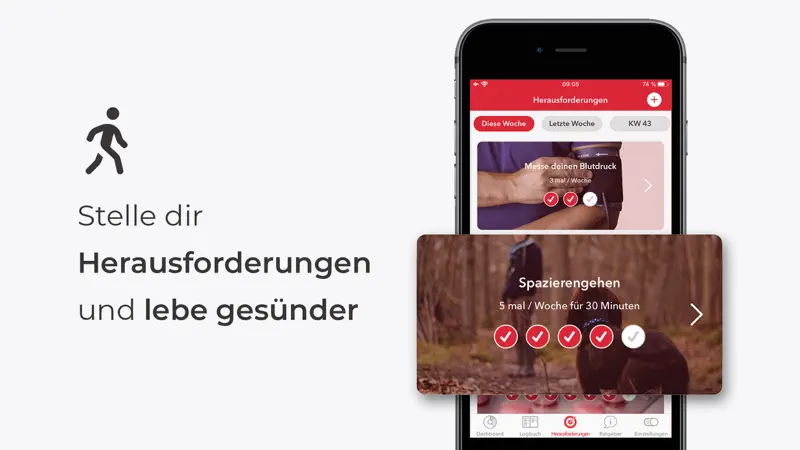 Blutdruck App ‐ Cora Health screenshot 3 of 5