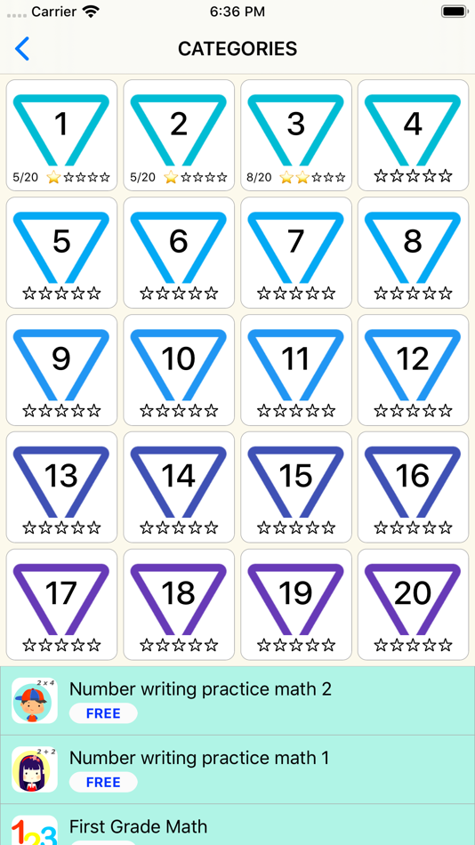 #2. Third Grade Math Quiz (iOS) Podle: Kalin M