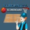 Basketball Scoreboard is a simulation of a simplified scoreboard typically found at community basketball courts