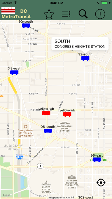 MetroTransit DC Screenshot