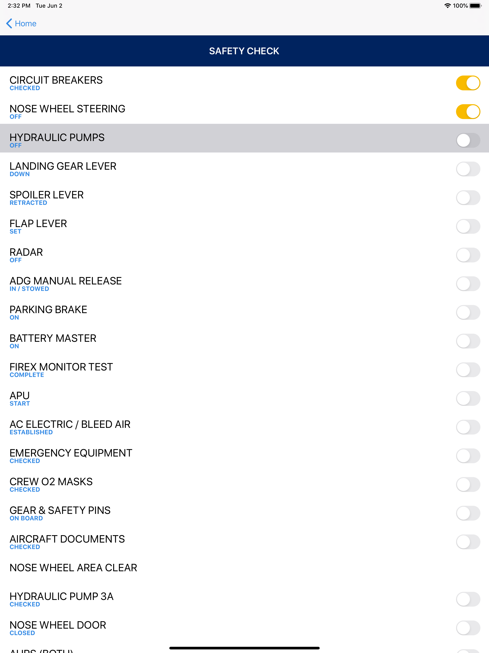 CRJ Checklists screenshot 7