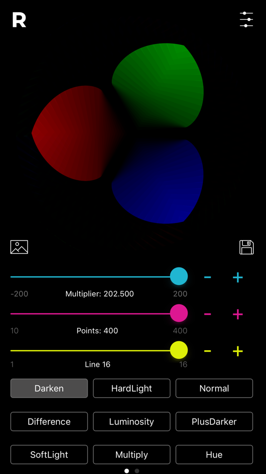 #4. Rosaces (iOS) 来自: Sylvain Lambert