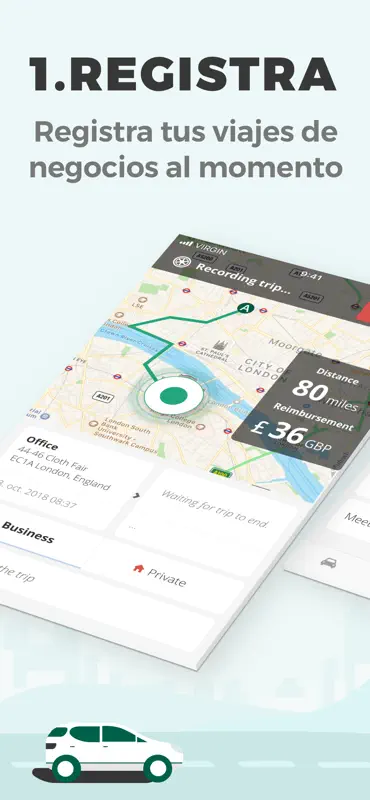 Bitácora de km de Driversnote screenshot 1 of 7