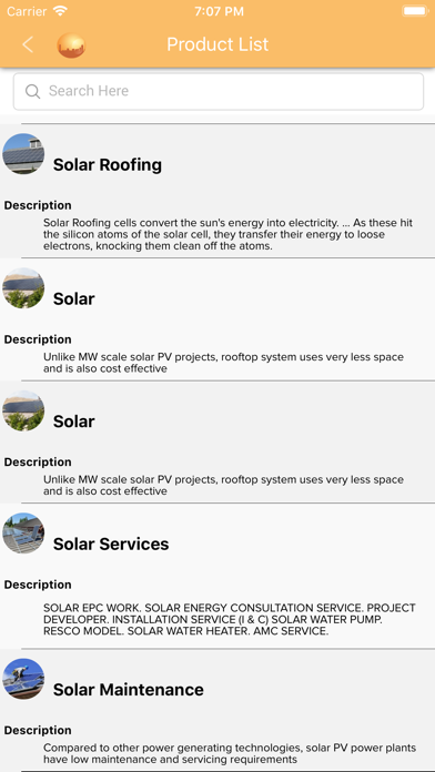 App screenshot