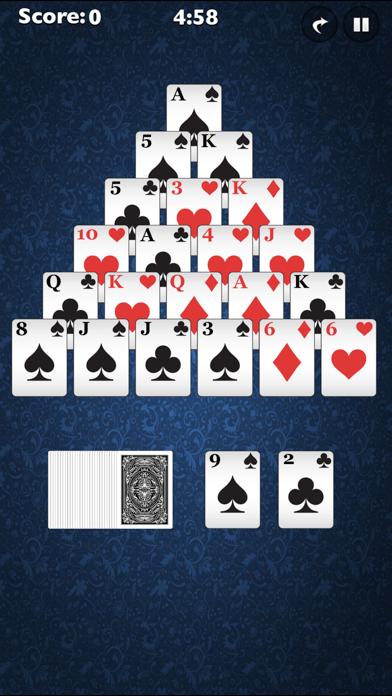 Screenshot #2 pour Pyramid-Solitaire Go