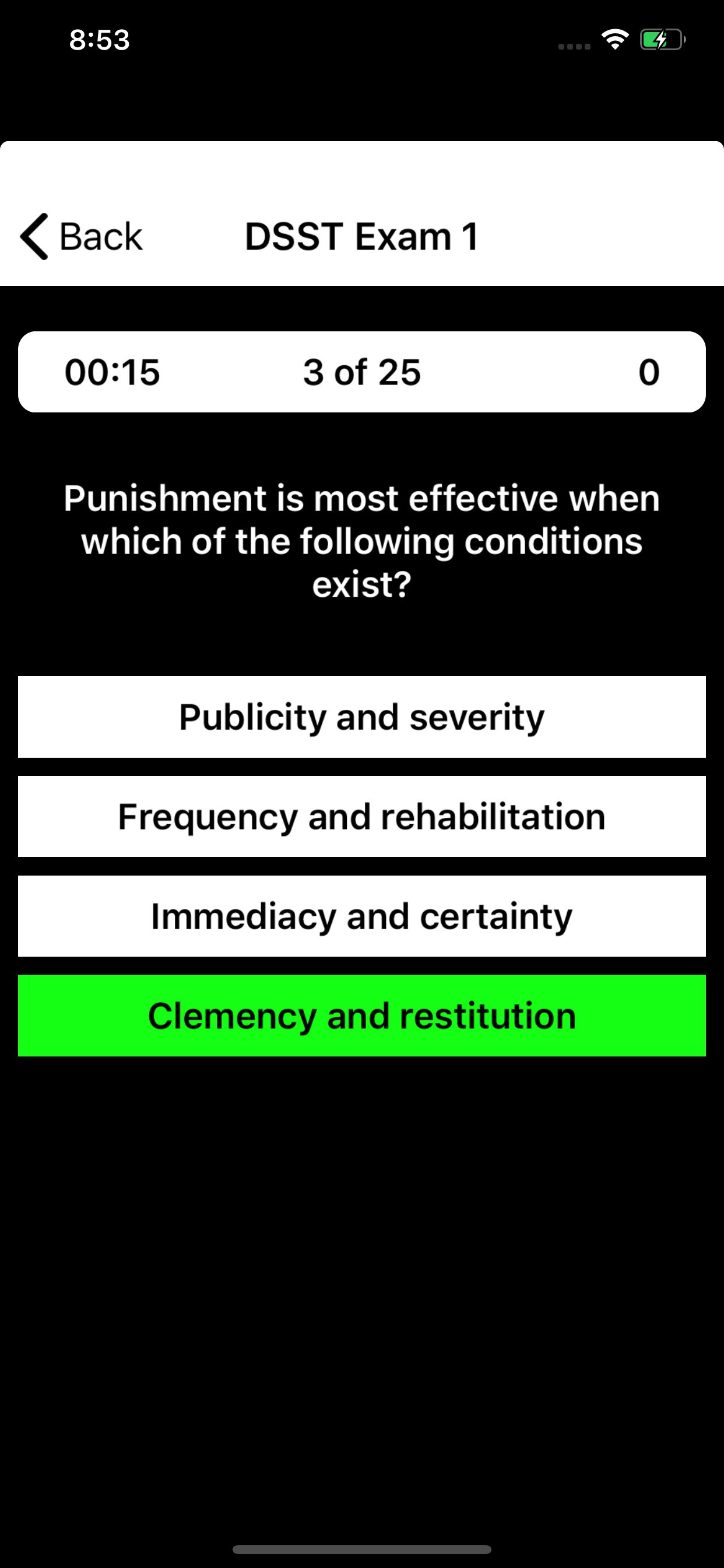 DSST Criminal Justice Prep screenshot 5