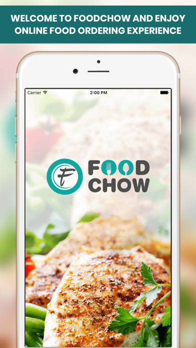 FoodChow-Online Food Ordering Screenshot