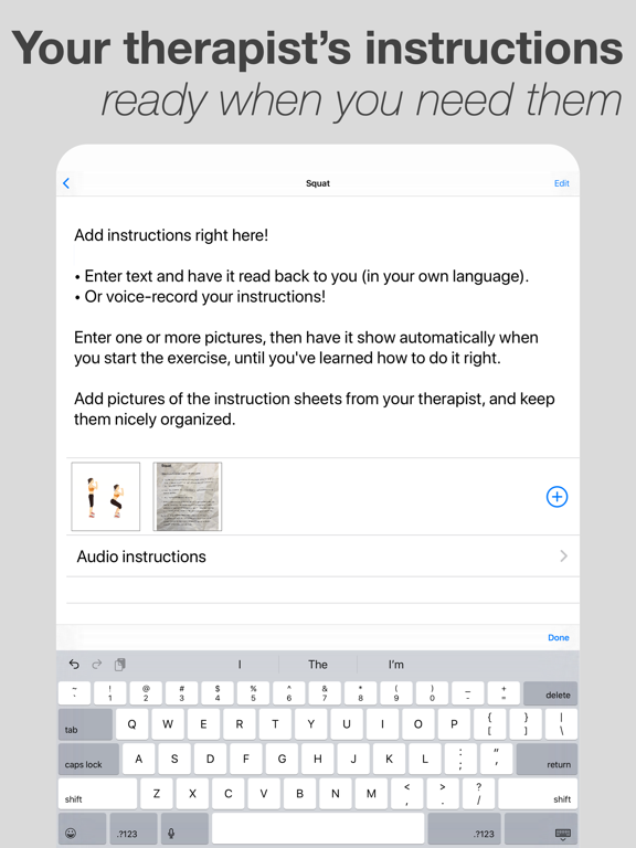 PT Timer: Stretch & Exercise iPad screenshot 6 - Health & Fitness app