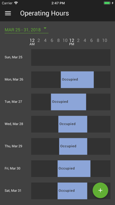 Trane BAS Occupant screenshot 3