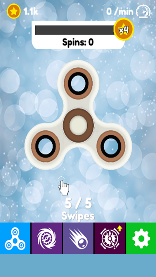 #3. Super Fidget Spinner Turbo (iOS) Podle: Sixto Figueroa Uribe