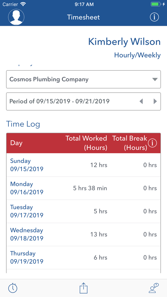 #2. DOL-Timesheet (iOS) 由: U.S. Department of Labor