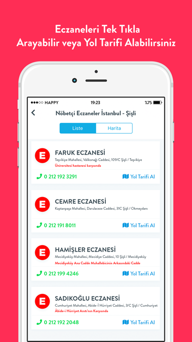 Screenshot #3 pour Nöbetçi Eczaneler Türkiye