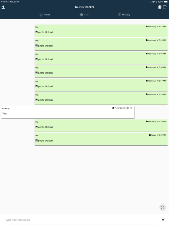 Taurus Tracker iPad screenshot 4 - Navigation app