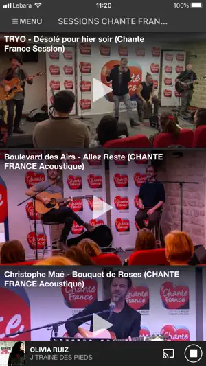 Chante France screenshot 2