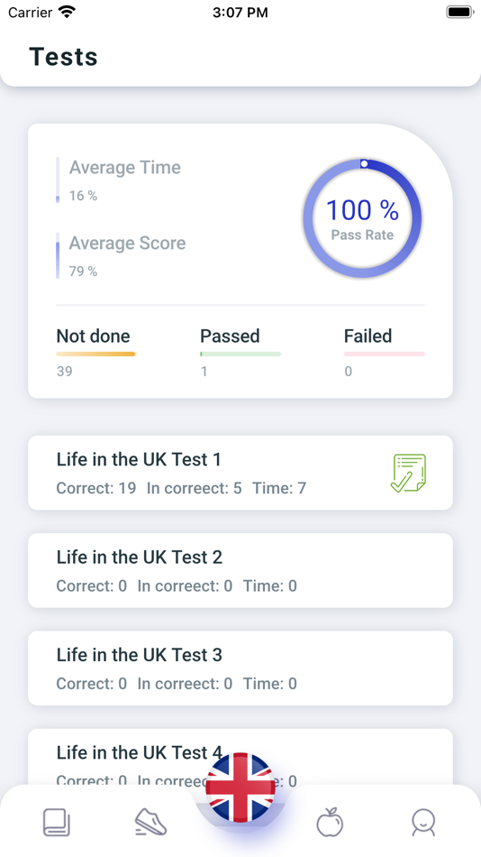 #2. Life in the UK test HUB (iOS) 由: Muhammad Hussain