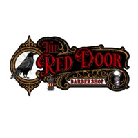 The Red Door Barbershop logo