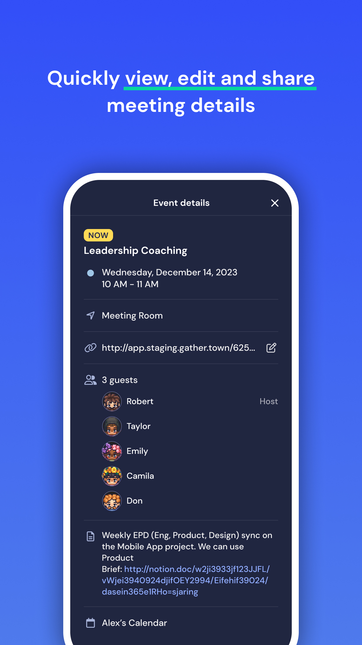Gather Meetings