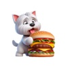 Burger Westie Stickers icon