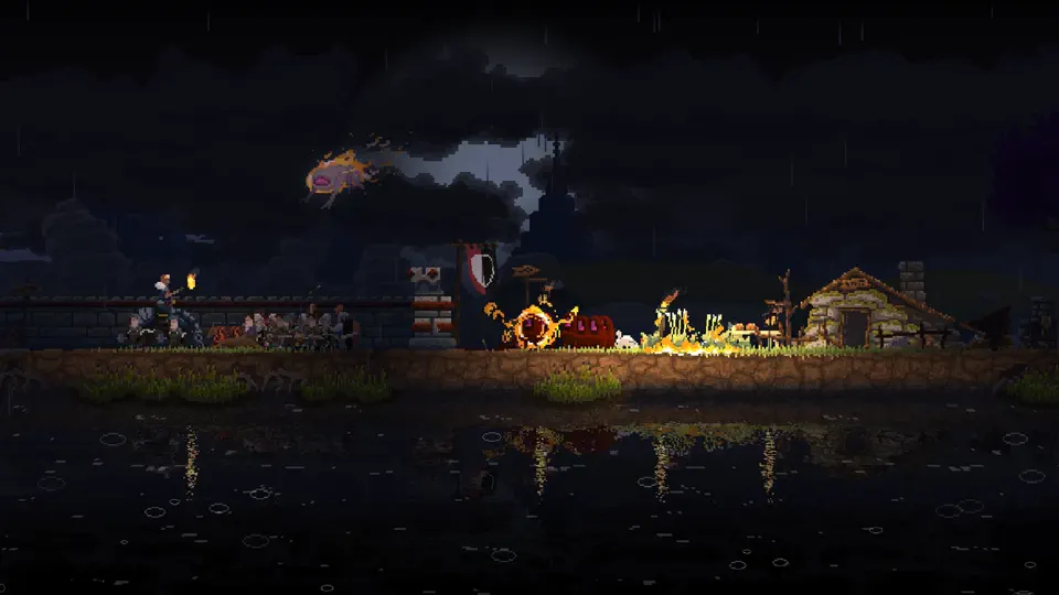 Captura de pantalla de Kingdom Two Crowns en iPhone 7