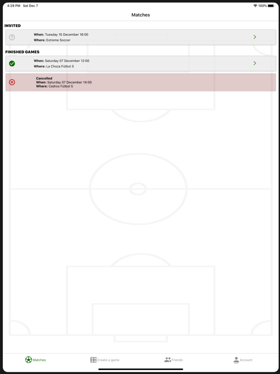 Mejengapp iPad screenshot 2 - Social Networking app