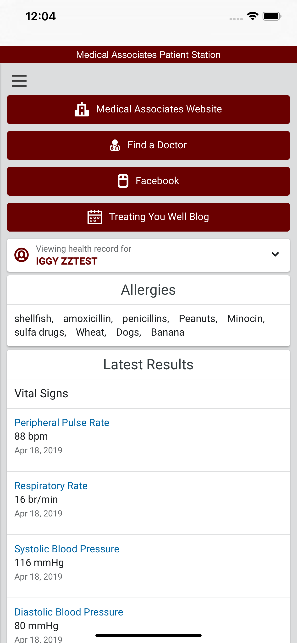 Medical Associates screenshot 5